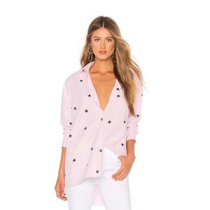 Sold Out on revolve  $228 Pink Current/Elliot Star-Patterned Women's Top